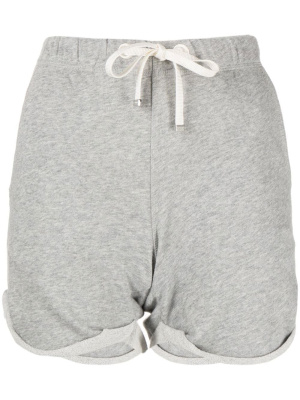 

Drawstring-waistband melange shorts, Moncler Drawstring-waistband melange shorts