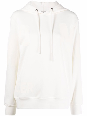 

Logo-print long-sleeved hoodie, Moncler Logo-print long-sleeved hoodie