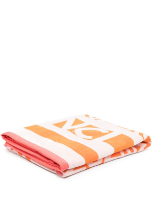 

Logo-print cotton beach towel, Moncler Logo-print cotton beach towel