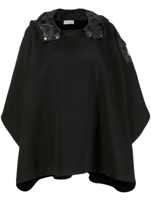 

Hooded fleece cape, Moncler Hooded fleece cape