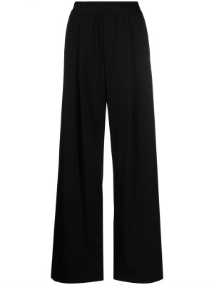 

Logo-waistband wide-leg trousers, Moncler Logo-waistband wide-leg trousers