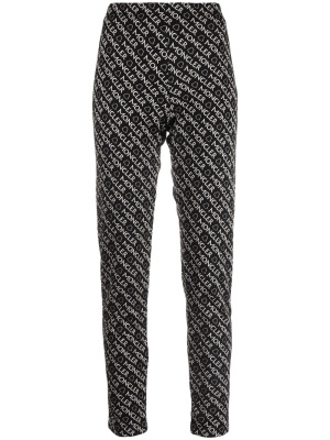 

Logo-print jersey trousers, Moncler Logo-print jersey trousers