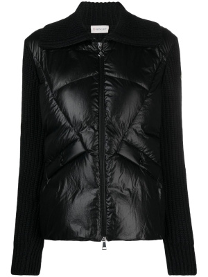 

Panelled quilted jacket, Moncler Panelled quilted jacket