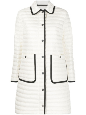 

Nettes two-tone quilted coat, Moncler Nettes two-tone quilted coat