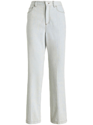 

High-rise cropped jeans, ETRO High-rise cropped jeans