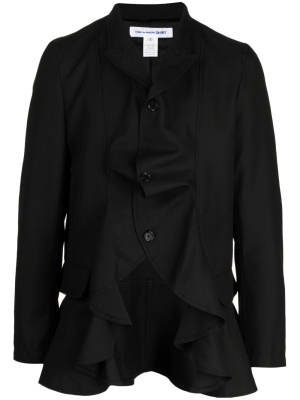

Button-up ruffled jacket, Comme Des Garçons Shirt Button-up ruffled jacket