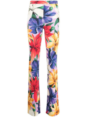 

Floral-print knitted trousers, ETRO Floral-print knitted trousers