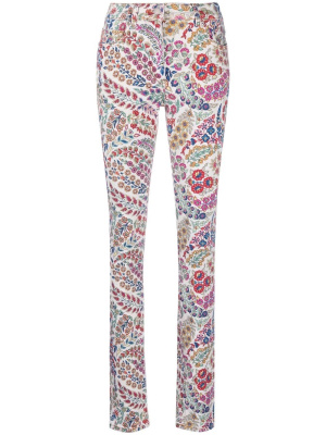 

Paisley-print skinny jeans, ETRO Paisley-print skinny jeans