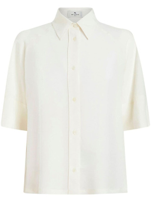 

Raglan-sleeved button shirt, ETRO Raglan-sleeved button shirt