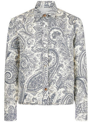 

All-over paisley-print shirt jacket, ETRO All-over paisley-print shirt jacket