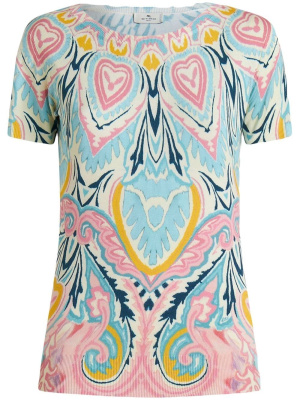 

Floral-print silk jumper, ETRO Floral-print silk jumper