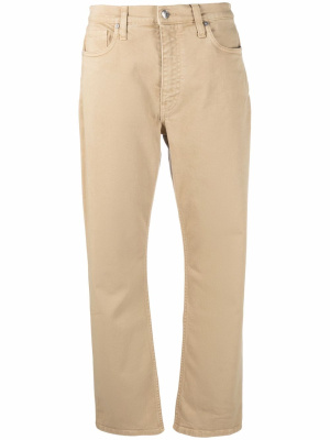 

Logo patch straight-leg jeans, ETRO Logo patch straight-leg jeans