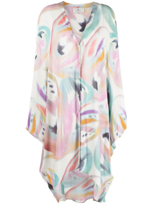 

Butterfly print midi dress, ETRO Butterfly print midi dress