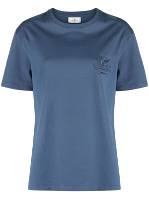 

Logo-embroidered cotton T-shirt, ETRO Logo-embroidered cotton T-shirt