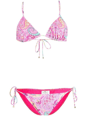 

Paisley-print bikini, ETRO Paisley-print bikini