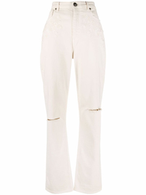 

High-waisted straight leg jeans, ETRO High-waisted straight leg jeans