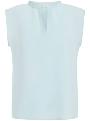 

Split-neck tank top, ETRO Split-neck tank top