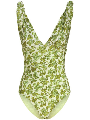 

Berry-print swimsuit, ETRO Berry-print swimsuit