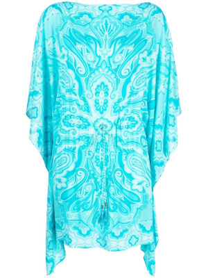 

Swirl-print mini dress, ETRO Swirl-print mini dress