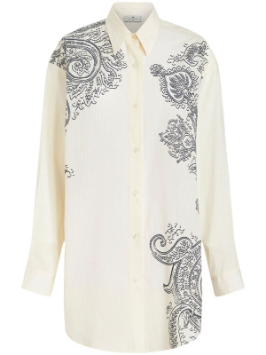 

Paisley-print shirt, ETRO Paisley-print shirt