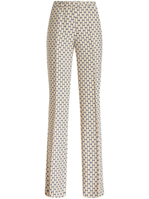 

Geometric-print straight trousers, ETRO Geometric-print straight trousers