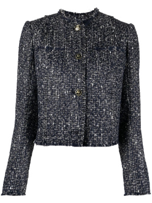 

Button-up bouclé jacket, ETRO Button-up bouclé jacket