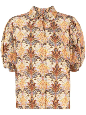 

Paisley-print silk shirt, ETRO Paisley-print silk shirt