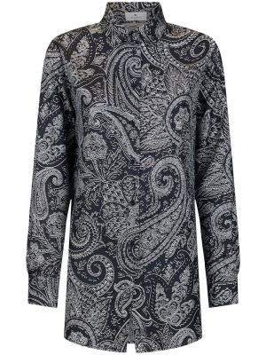

Paisley-print silk shirt, ETRO Paisley-print silk shirt