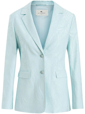 

Paisley-print blazer, ETRO Paisley-print blazer