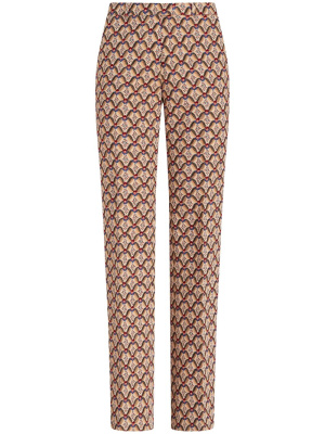 

Floral-print tailored trousers, ETRO Floral-print tailored trousers