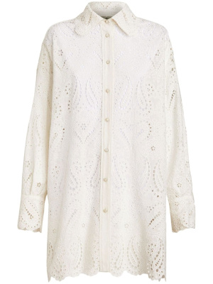 

Broderie shirt mini dress, ETRO Broderie shirt mini dress