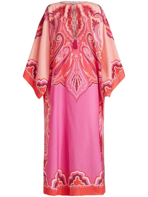 

All-over graphic-print beach dress, ETRO All-over graphic-print beach dress