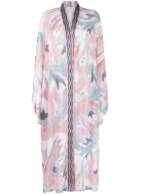 

Abstract-print oversized robe, ETRO Abstract-print oversized robe