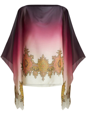 

Silk paisley-print blouse, ETRO Silk paisley-print blouse