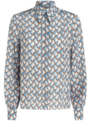 

Floralia-print silk shirt, ETRO Floralia-print silk shirt