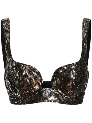 

Paisley-pattern crop top, ETRO Paisley-pattern crop top