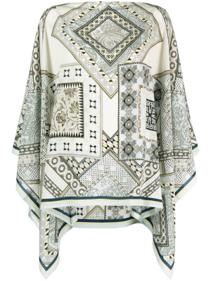 

Bandana-print long-sleeve blouse, ETRO Bandana-print long-sleeve blouse