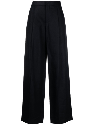 

Pressed-crease tailored trousers, Chloé Pressed-crease tailored trousers