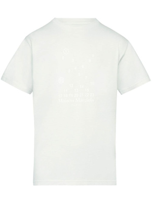 

Logo-print crew-neck T-shirt, Maison Margiela Logo-print crew-neck T-shirt