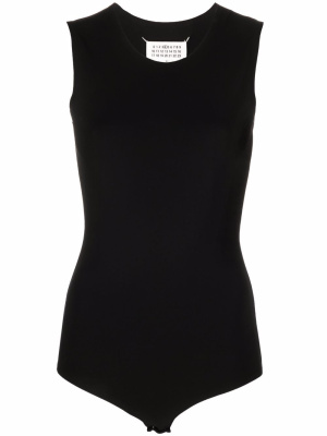 

Round neck sleeveless bodysuit, Maison Margiela Round neck sleeveless bodysuit