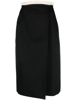 

Wrap-around pencil skirt, Maison Margiela Wrap-around pencil skirt