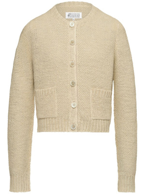 

Knitted long-sleeve cardigan, Maison Margiela Knitted long-sleeve cardigan