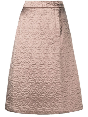 

Quilted satin skirt, Maison Margiela Quilted satin skirt