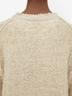 

Crew-neck knitted jumper, Maison Margiela Crew-neck knitted jumper