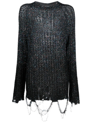 

Long-sleeve knitted jumper, Maison Margiela Long-sleeve knitted jumper