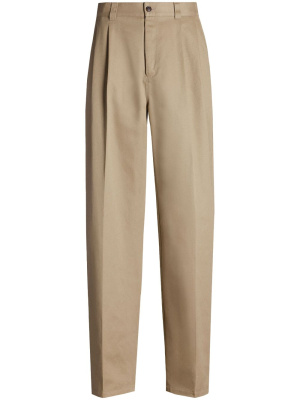 

X Pendleton checked-yoke wide-leg trousers, Maison Margiela X Pendleton checked-yoke wide-leg trousers