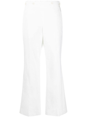 

Wide-leg cotton trousers, Maison Margiela Wide-leg cotton trousers