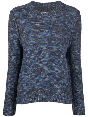 

Marl-knit long-sleeved jumper, Maison Margiela Marl-knit long-sleeved jumper