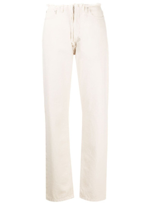 

Frayed straight-leg jeans, Maison Margiela Frayed straight-leg jeans