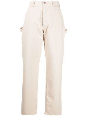 

High-waisted straight-leg trousers, Maison Margiela High-waisted straight-leg trousers